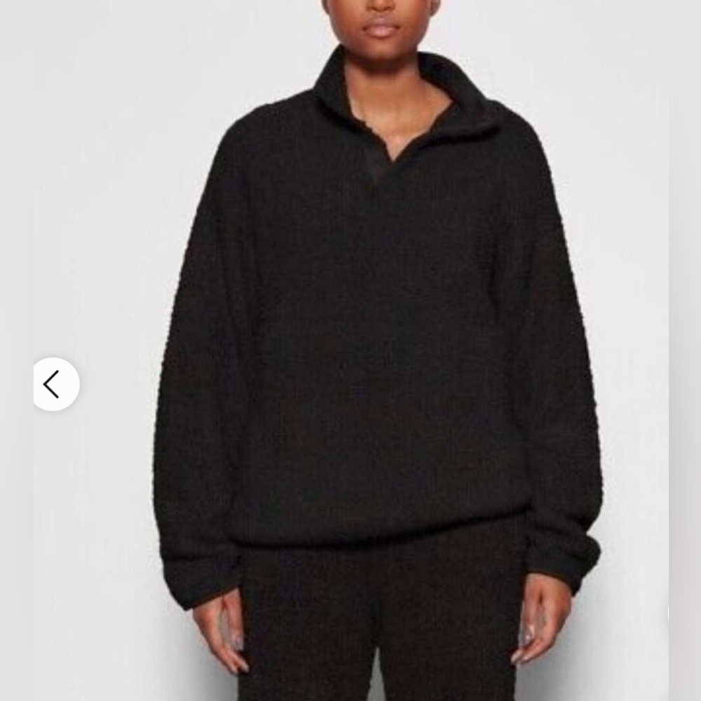 SKIMS Cozy Collection Henley Pullover